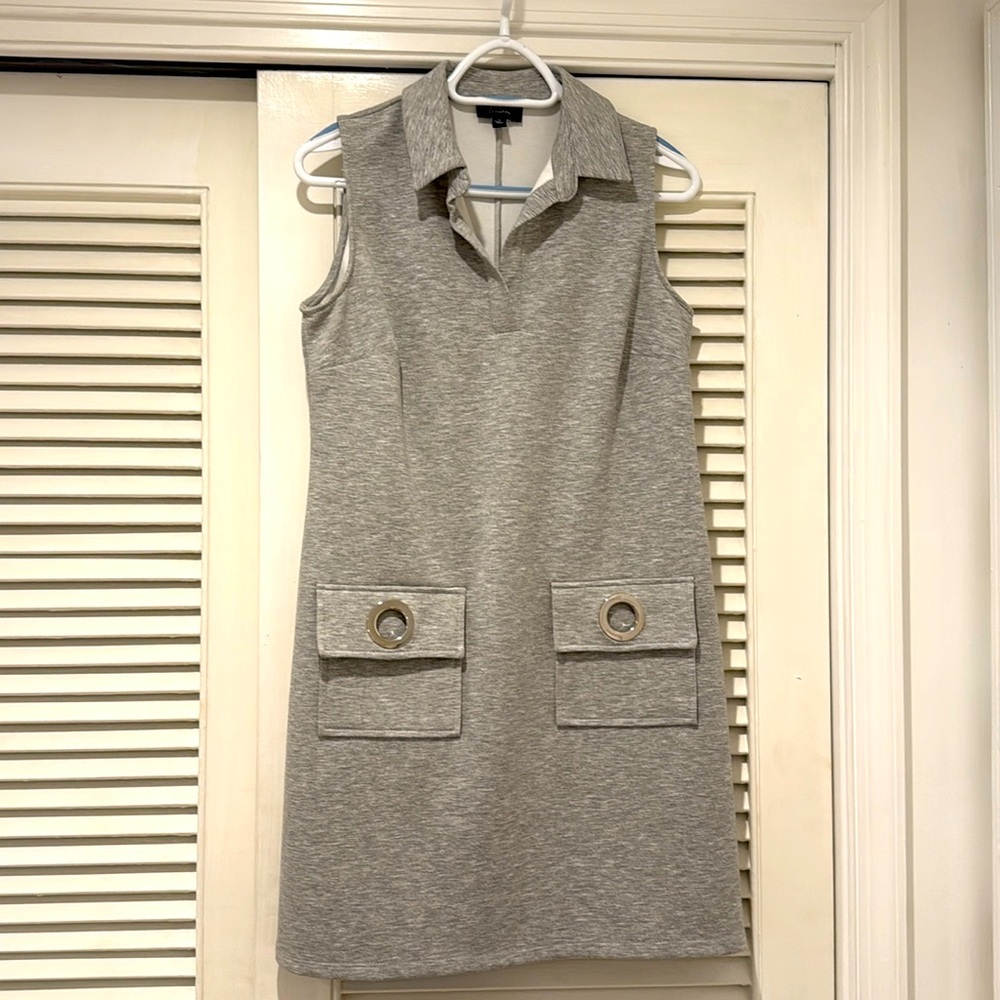 Gray Sweatshirt dress